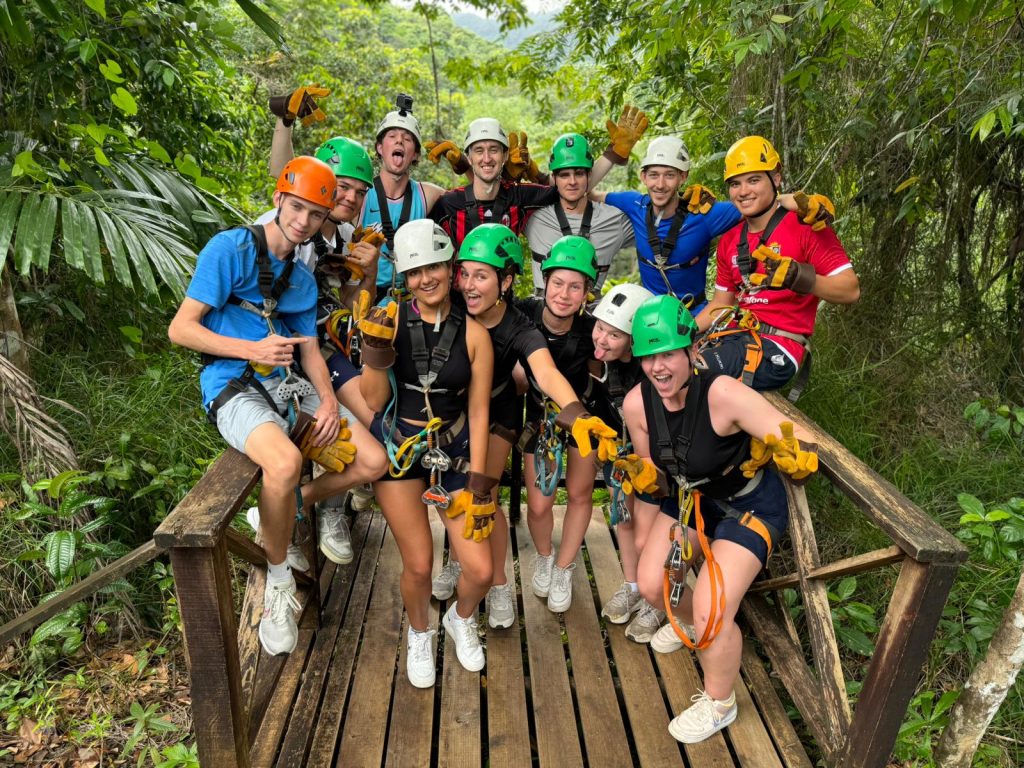 Zip Line experience St Lucia